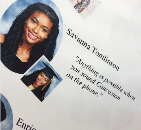 Black High School Grad Calls Out White Privilege With Epic Yearbook Quote _ Huff