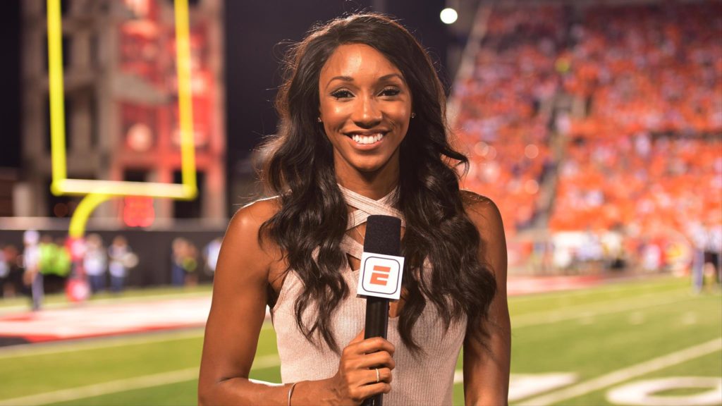 ESPN'S NEWEST COLLEGE FOOTBALL HOST CHANGES THE GAME - Seeing Butterflies